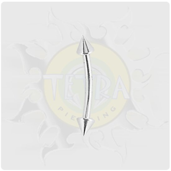Micro Banana em Aço com Cone 1.6 mm