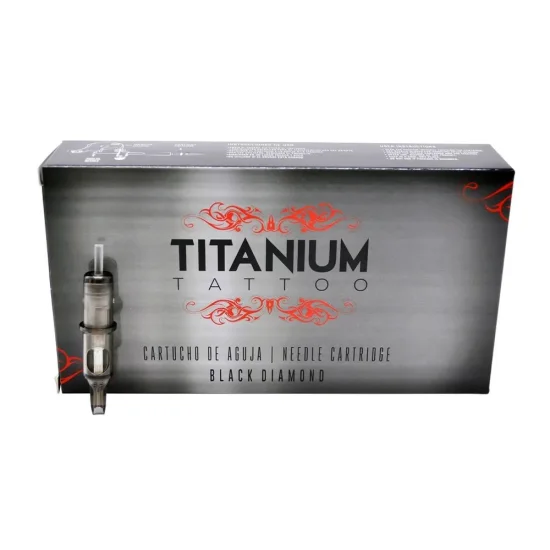 CARTUCHO TITANIUM TATTOO - CAIXA COM 20 UNIDADES