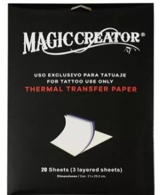 Papel Thermal Transfer caixa com 20 Unidades