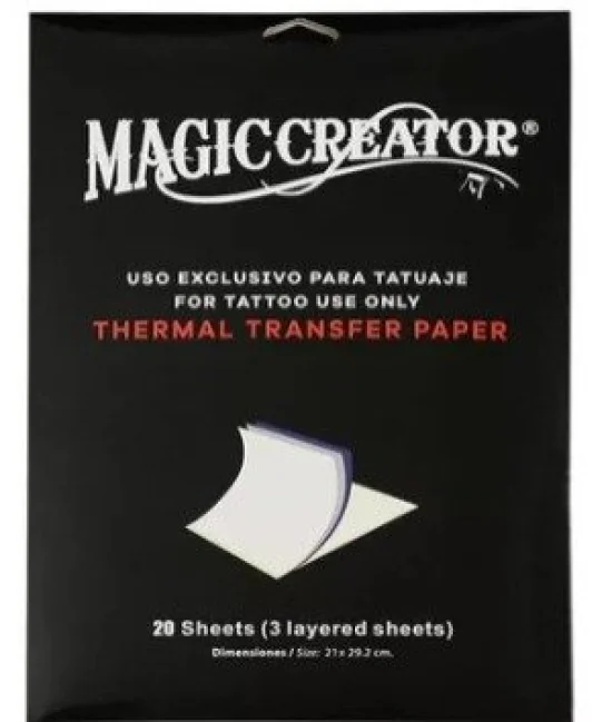 Papel Thermal Transfer caixa com 20 Unidades