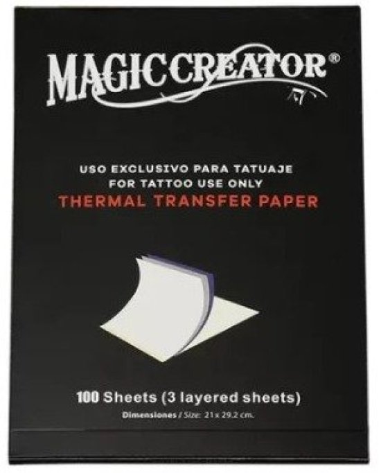Papel Thermal Transfer caixa com 100 Unidades