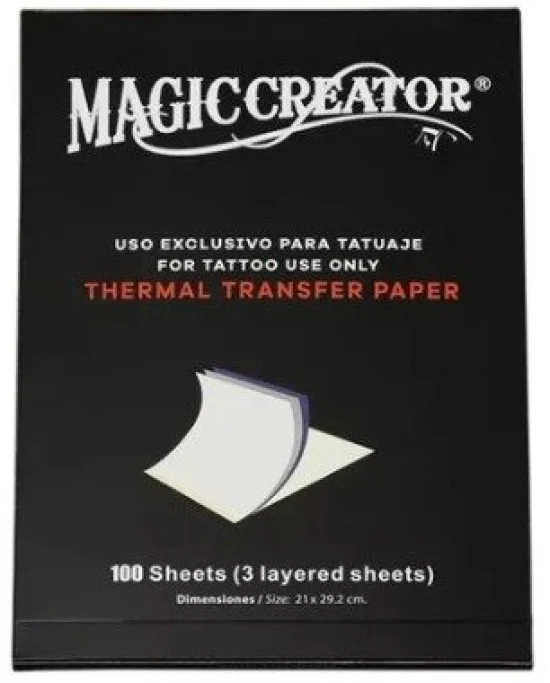 Papel Thermal Transfer caixa com 100 Unidades