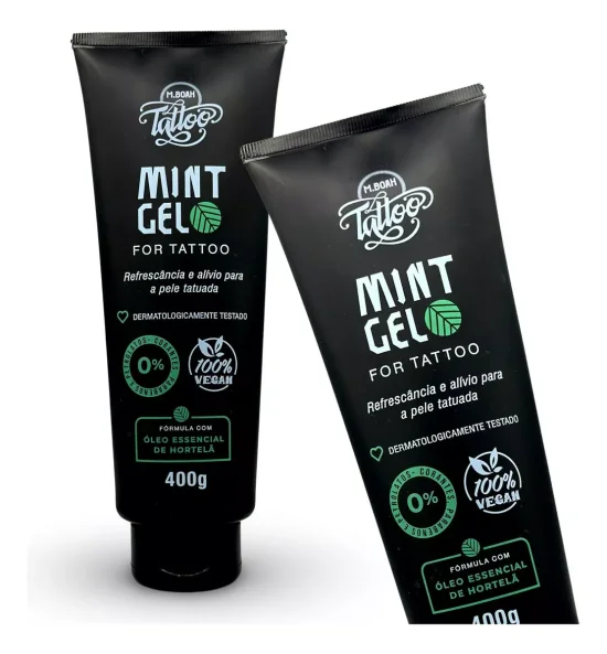 Gel Refrescante Mint Gel Mboah 400g