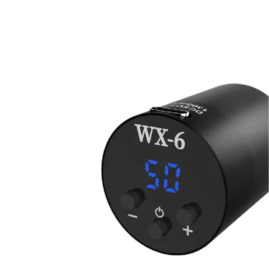 Bateria Wx-6 - Fonte sem fio para tatuagem