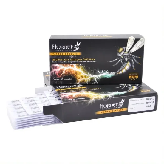 Agulhas HORNET Oficial - Caixa com 50 unidades