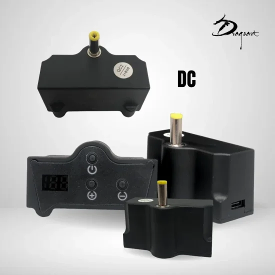 Fonte Sem Fio Power Supply Wx-2 DC Para Tatuagem