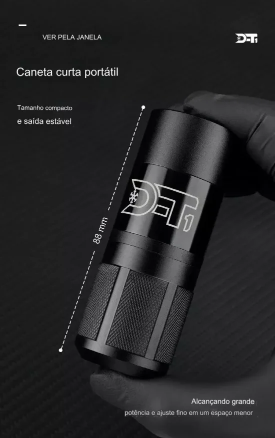 Mquina De Tatuagem Nano Pen Dt-1