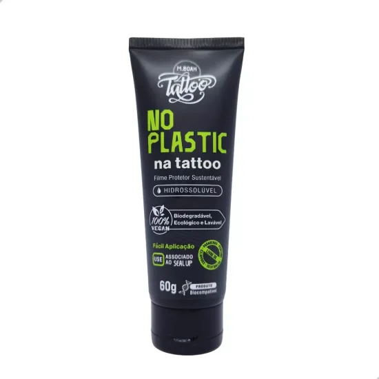 No Plastic Filme Protetor Tatuagem Em Gel 60g