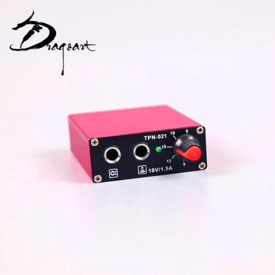 Mini Fonte Black Para Mquinas De Tatuagem Power Tattoo (modelo TPN-021)