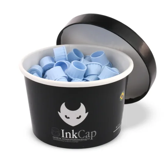 Ink Cap - Batoques de Silicone Azul