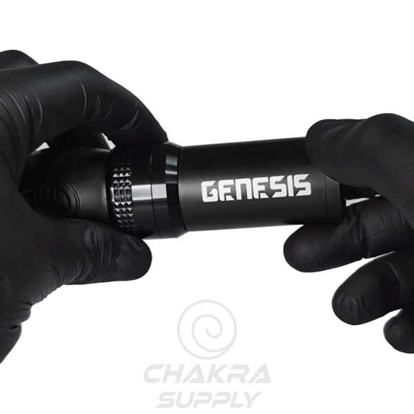 Máquina de Tatuagem Pen - Gênesis - Com Bateria Wirelless - Com Regulagem de Curso