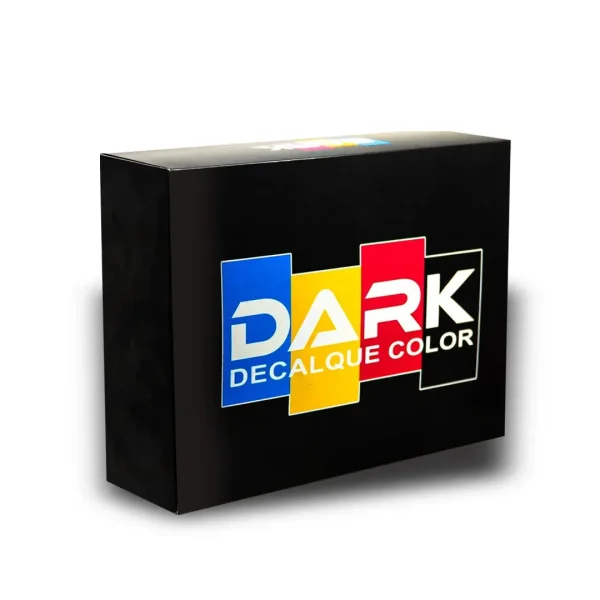 Kit 4 Tintas Coloridas Dark Stencil Para Impressora