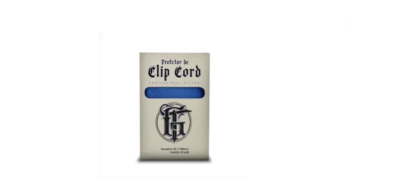 Protetor De Clip Cord AZUL - C/50