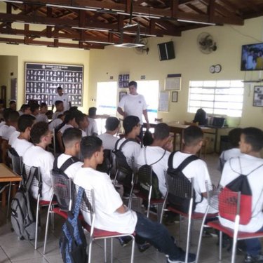 RP Comunica realizou palestra na Legi�o Mirim de Bauru