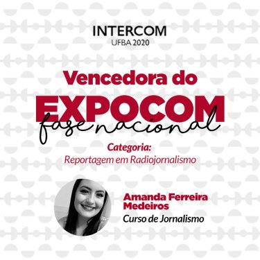 Estudante de Jornalismo do UNISAGRADO conquista maior pr�mio de comunica��o do pa�s