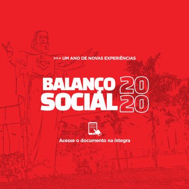 UNISAGRADO divulga Balan�o Social 2020