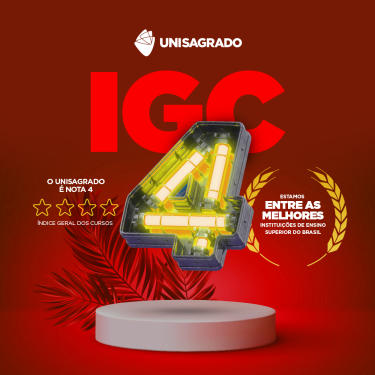 UNISAGRADO � conceito 4 no MEC