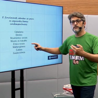 UNISAGRADO promoveu maratona de revis�o para o ENEM no �ltimo s�bado (13)