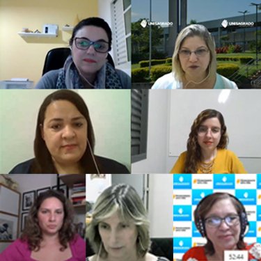 UNISAGRADO promoveu forma��o para discuss�o do ensino e aprendizagem na pandemia