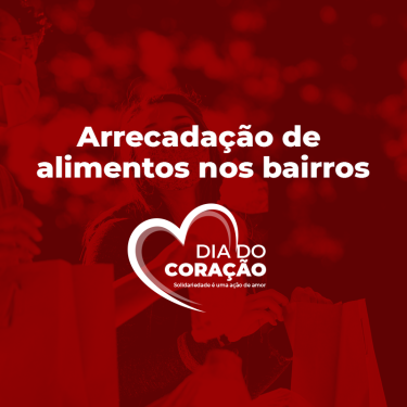 UNISAGRADO far� arrecada��es de alimentos nos bairros nos dias 05, 07 e 08 de abril