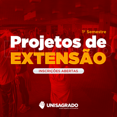 Inscri��es abertas para os Projetos de Extens�o do 1� semestre de 2022