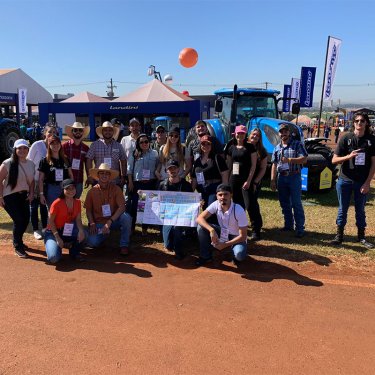 Curso de Engenharia Agron�mica visita maior feira de Tecnologia Agr�cola da Am�rica Latina