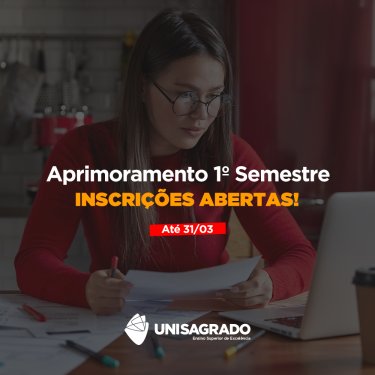 Inscri��es abertas para o Aprimoramento do primeiro semestre de 2022