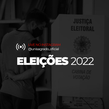 UNISAGRADO realiza sequ�ncia de lives no Instagram com o tema �Elei��es�
