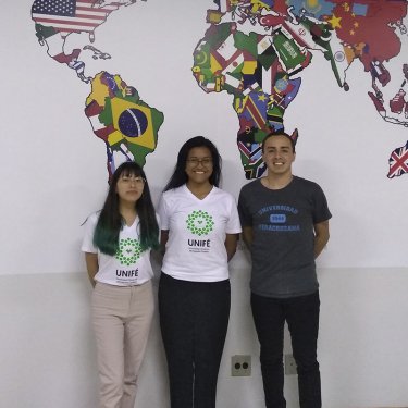 USC recebeu tr�s estudantes estrangeiros no segundo semestre