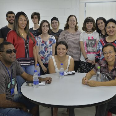 Estudantes de Projeto de Extens�o realizam atividades com pacientes da APAE