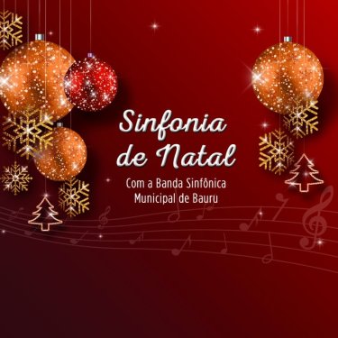 Sinfonia de Natal j� tem data marcada!