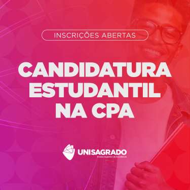 Inscri��es abertas para candidatura estudantil na CPA