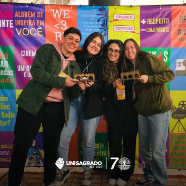 Cursos de Comunica��o do Unisagrado t�m 17 trabalhos finalistas no Expocom Sudeste
