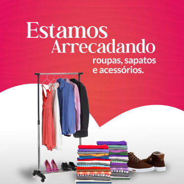 UNISAGRADO est� arrecadando roupas e acess�rios para seu IV Bazar Solid�rio