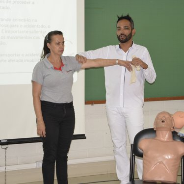 Integrantes da CIPA participam de treinamentos para preven��o de acidentes