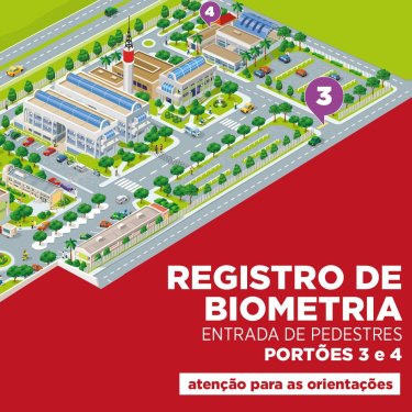UNISAGRADO instala mais uma catraca, localizada no port�o 3