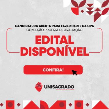 Confira o edital completo para candidatura na Comiss�o Pr�pria de Avalia��o (CPA)