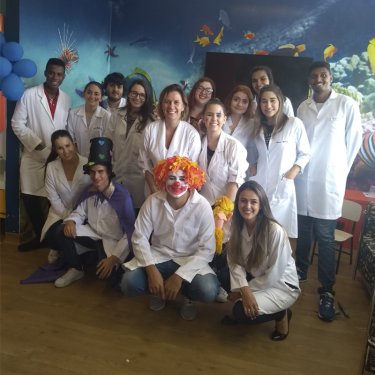 Projeto de Extens�o da USC promove a��o em Hospital Estadual de Bauru