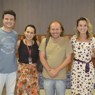 WebR�dio da USC recebeu Rodrigo Agostinho