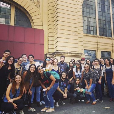 Estudantes realizam visita t�cnica � S�o Paulo