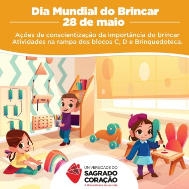 Estudantes de Pedagogia e Terapia Ocupacional realizam a��o do Dia Mundial do Brincar