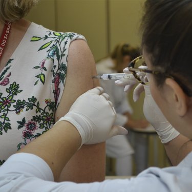 Curso de Enfermagem promove Campanha de Vacina��o no campus