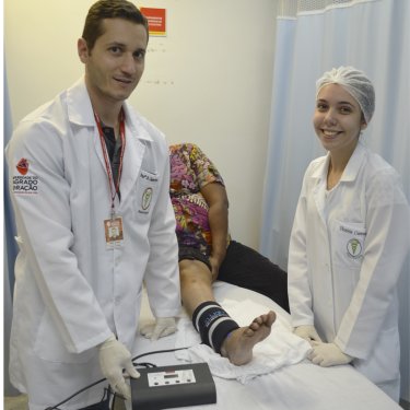Parceria internacional na �rea de laserterapia
