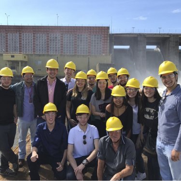 Estudantes realizam visita t�cnica na Usina Hidroel�trica de Ibitinga