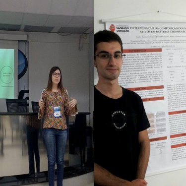 Estudantes apresentam trabalhos em eventos