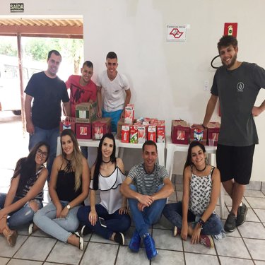 Visita ao Asilo Vila S�o Vicente de Paulo
