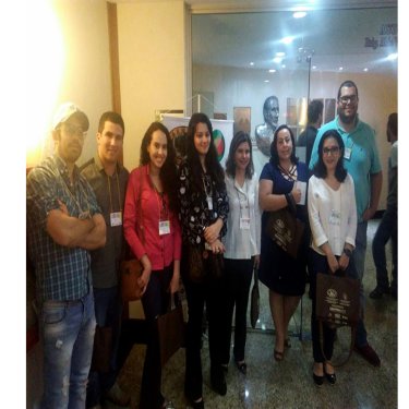 Professora e estudantes participam de Simp�sio Internacional sobre Cogumelos no Brasil