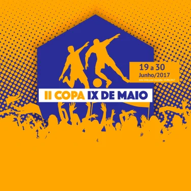 Inscries abertas para participao na 2 Copa IX de Maio
