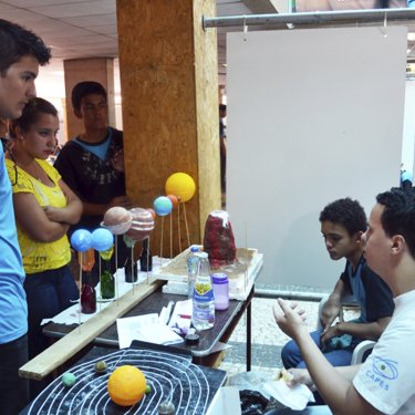 Feira de Ci�ncias e Mostra Itinerante com col�gios de Bauru e regi�o