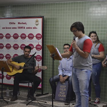 Grupo de Ora��o Universit�rio (GOU) promove momento especial na USC